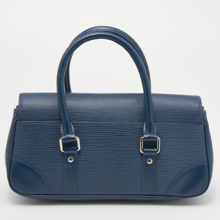 Louis Vuitton Blue Epi Leather Pochette Segur at Jill's Consignment