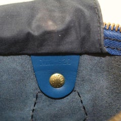 Louis Vuitton Blue Epi Leather Speedy 30 Bag 863213