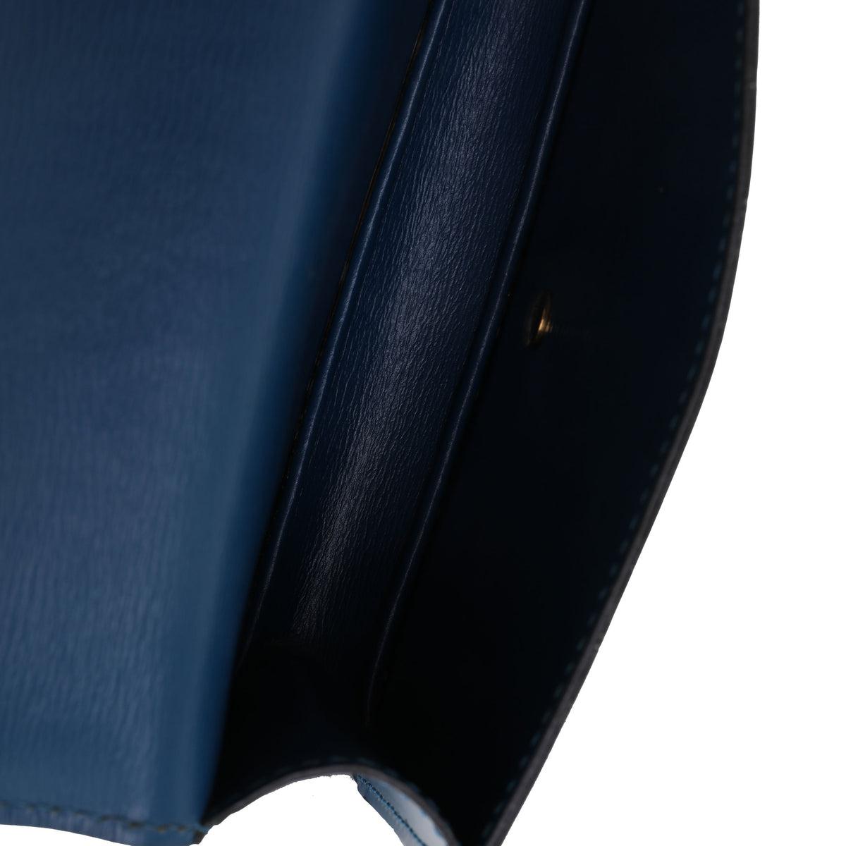 Louis Vuitton Blue Epi Leather Tilsit Belt Bag 2