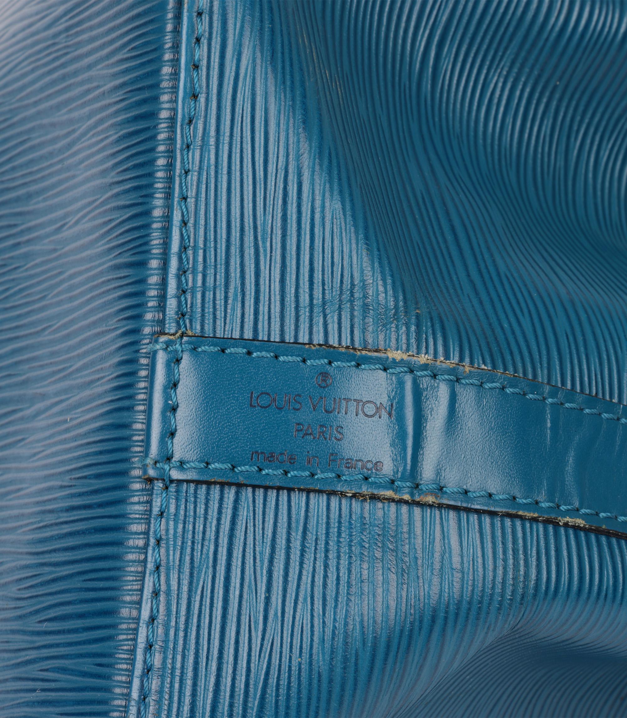Louis Vuitton Blue Epi Leather Vintage Petit Noé 5