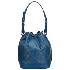 Louis Vuitton Blue Epi Noe