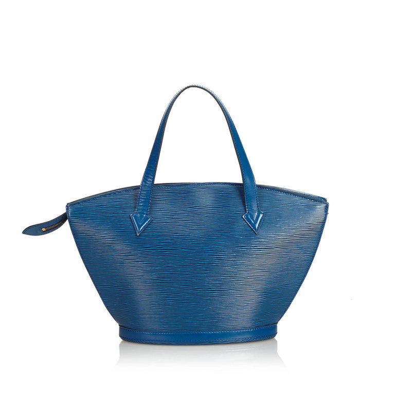 Louis Vuitton Blue Epi Saint Jacques Short Strap PM For Sale at 1stdibs
