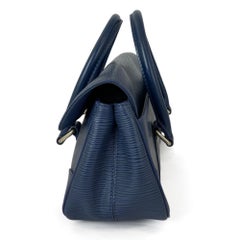 Louis Vuitton Blue Epi Segur PM Handle Bag