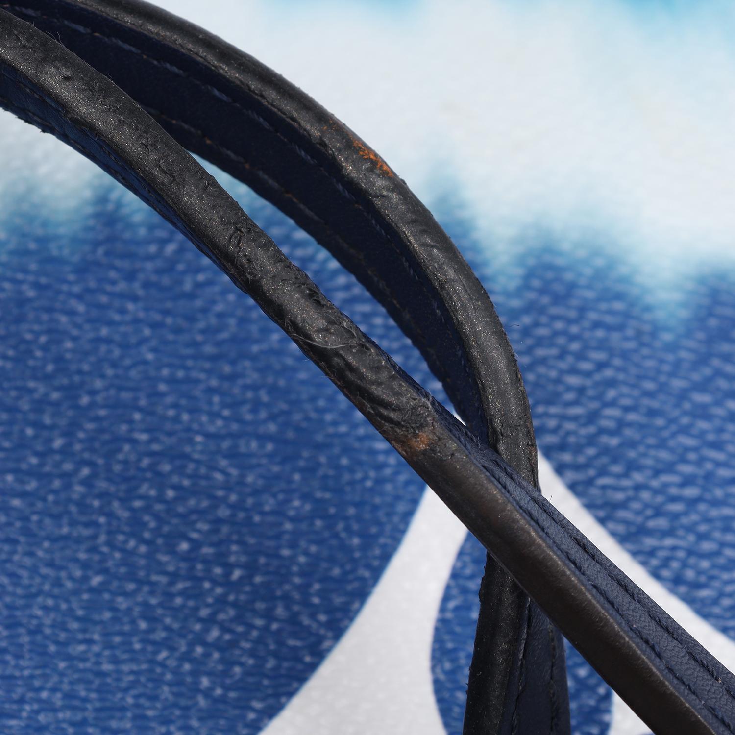 Blau Escale Giant Neverfull MM Tie Dye Tote Handle Umhängetasche von Louis Vuitton im Angebot 8