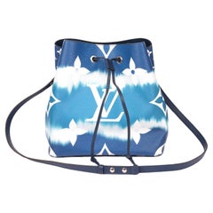 Louis Vuitton Blue Escale Monogram Coated Canvas & Blue Calfskin Leather NéoNoé