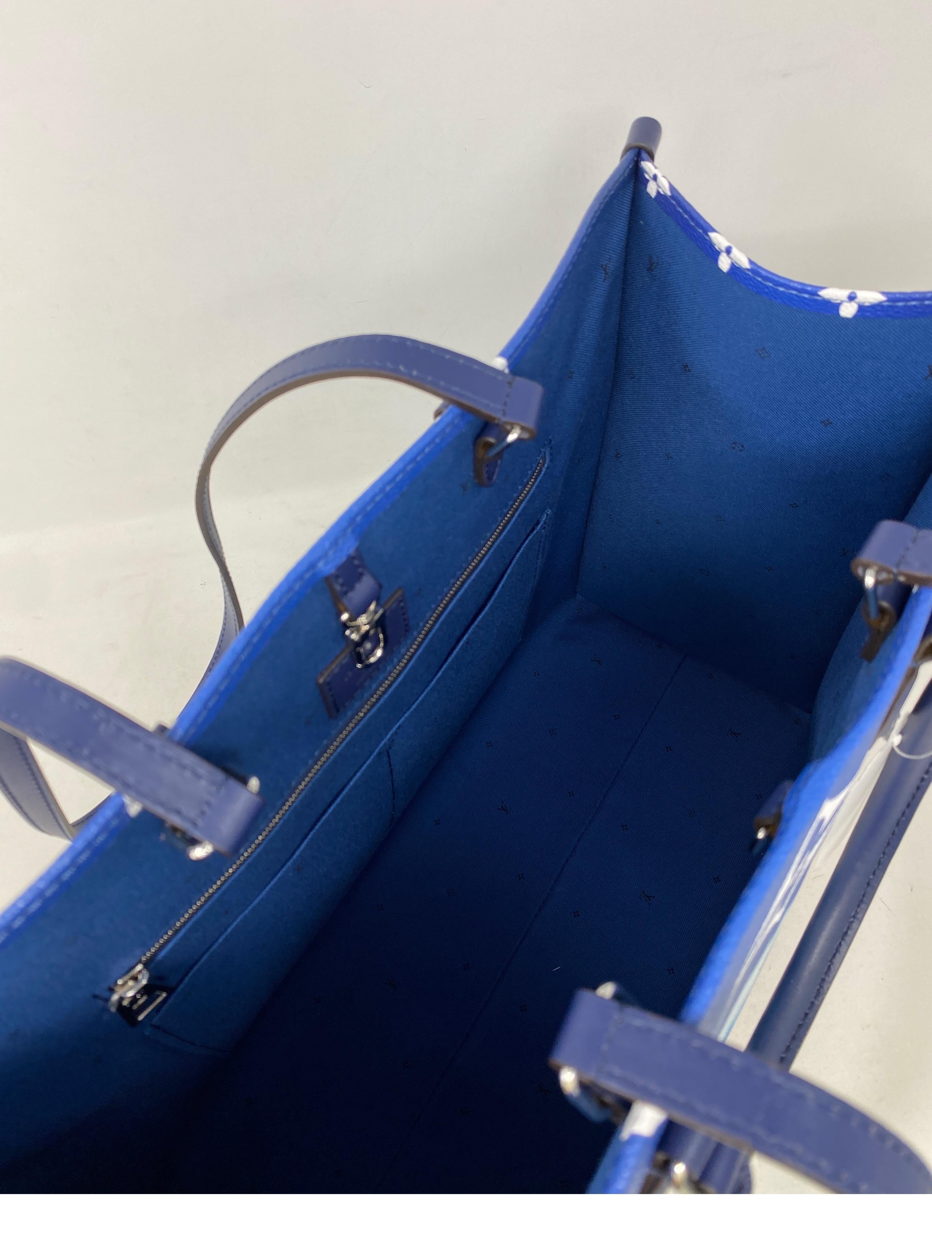 Blaue Escale On The Go Tasche von Louis Vuitton 6