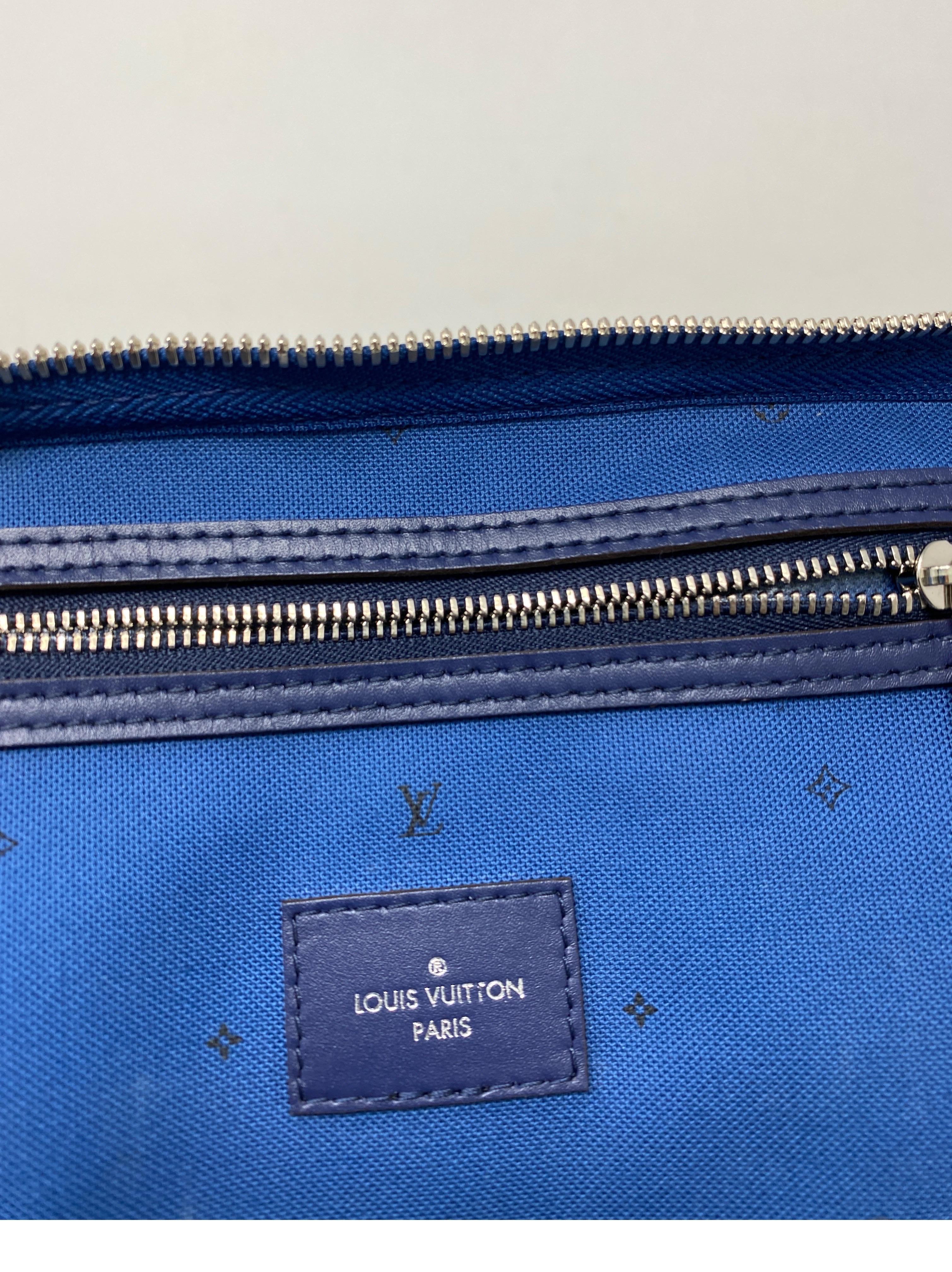 Louis Vuitton Blue Escale Speedy Bandouliere Bag 15