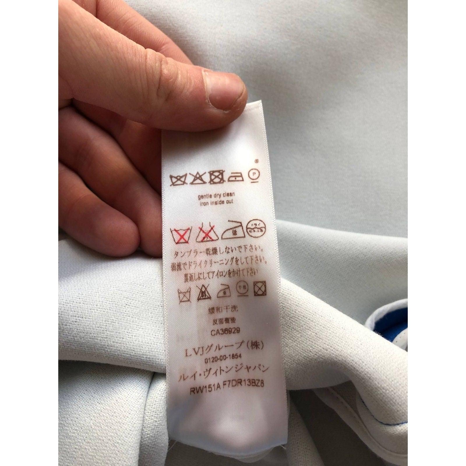 Louis Vuitton Bleu Robe zippée ajustée - IT38 / XS en vente 1