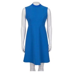 Louis Vuitton Blue Fitted Zip Dress - IT38 / XS