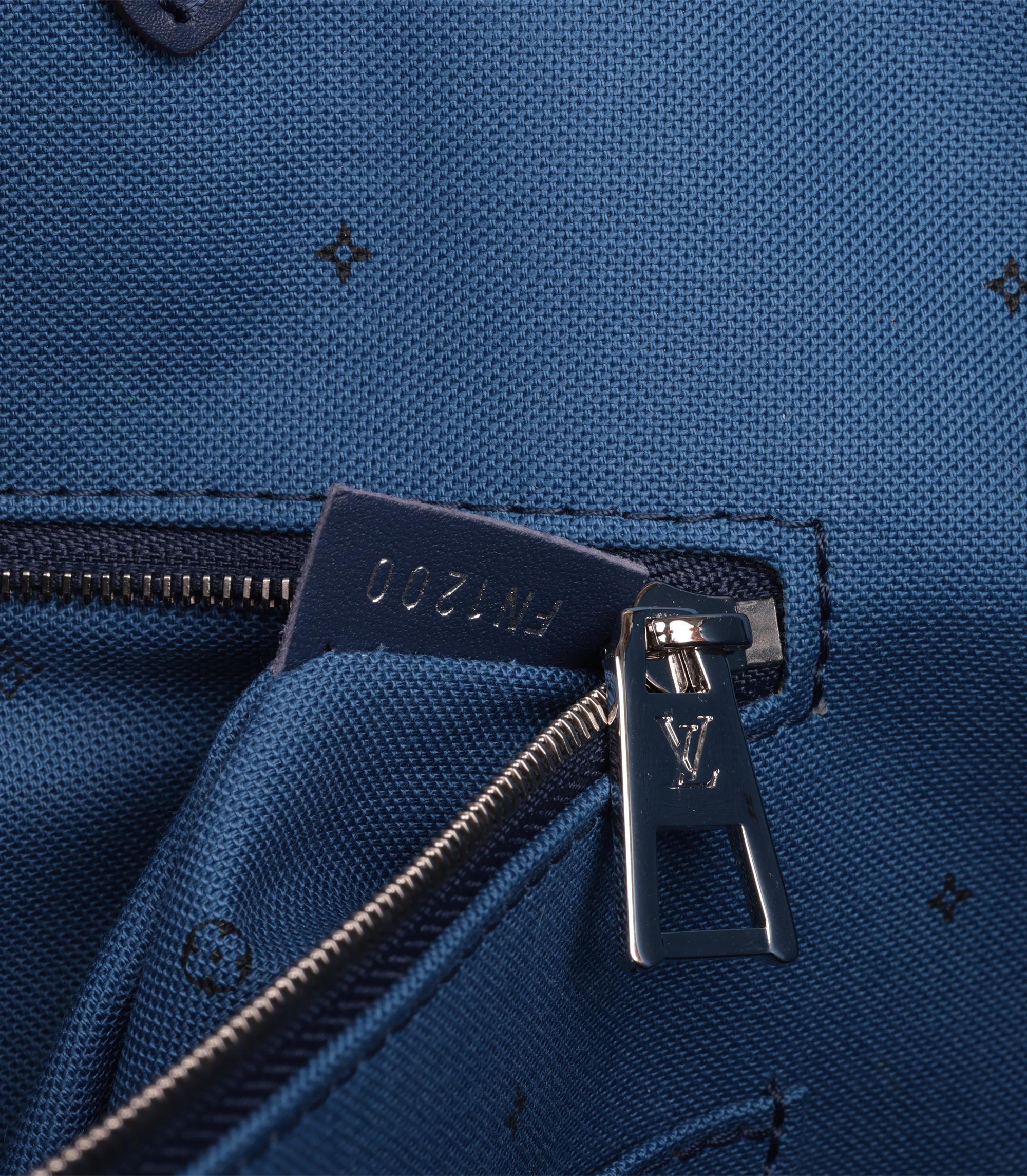 Louis Vuitton Blue Giant Monogram Coated Canvas Escale Onthego GM 6