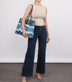 Louis Vuitton Blue Giant Monogram Coated Canvas Escale Onthego GM