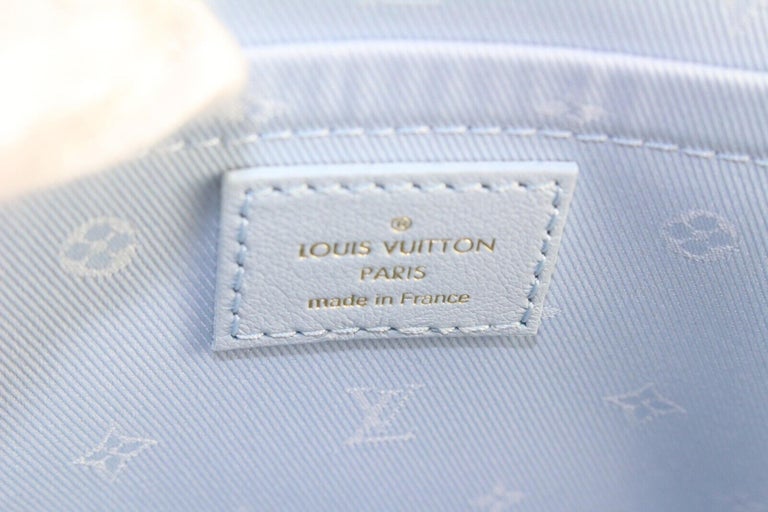 Louis Vuitton Blue Bubblegram Alma Bb Crossbody (New)