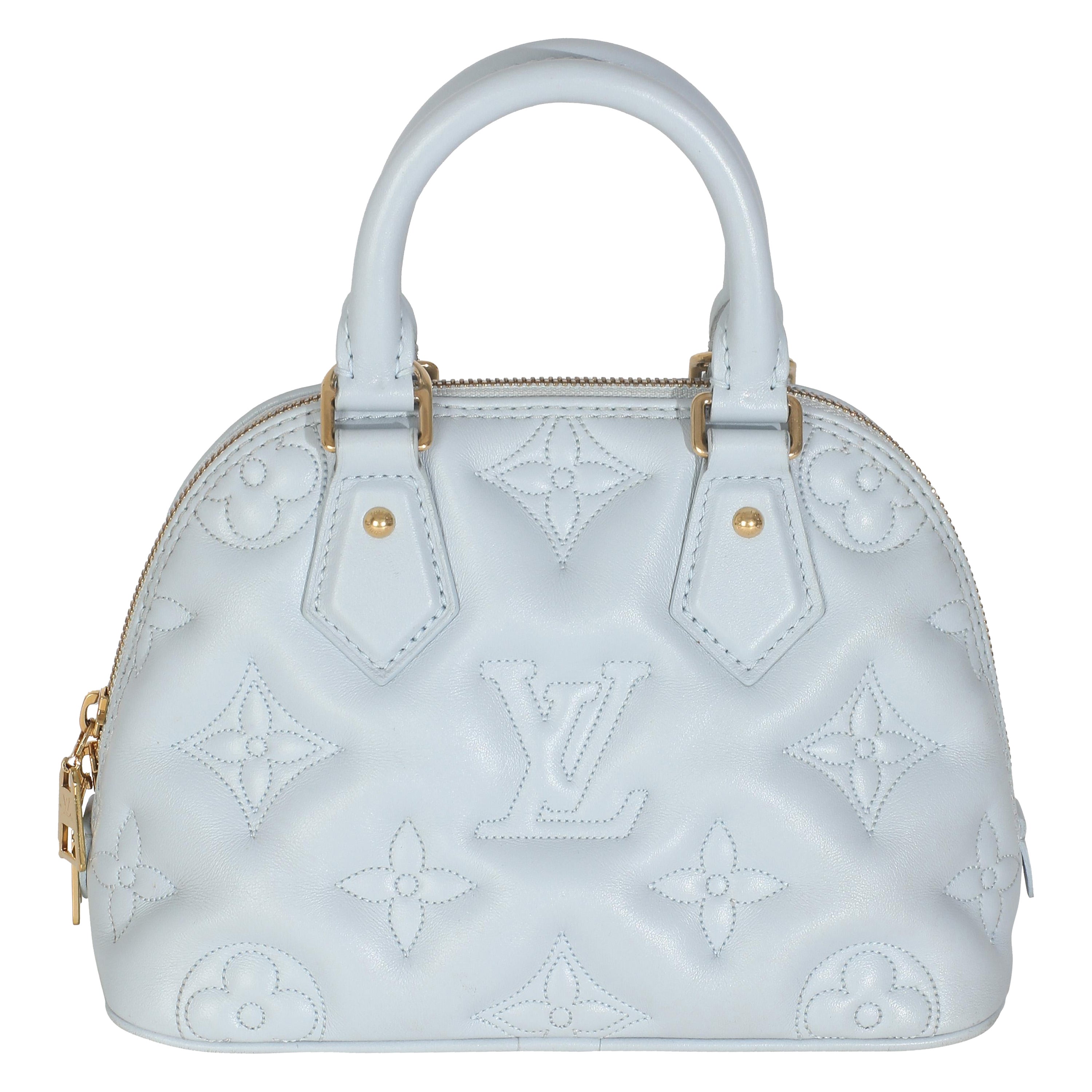 Louis Vuitton Azul Glaciar Bubblegram Becerro Alma BB en venta