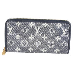 Louis Vuitton Blue Holographic Monogram Zippy Wallet
