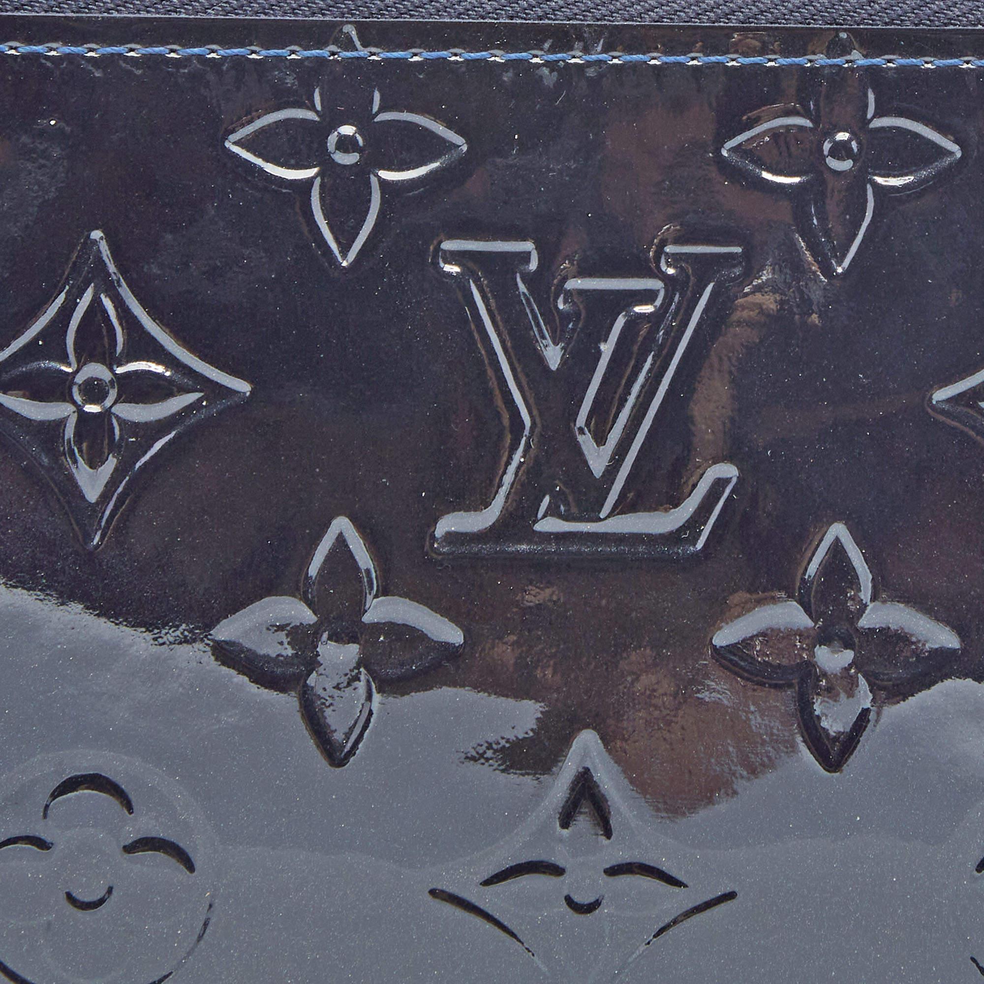 Louis Vuitton Blue Infini Monogram Vernis Zippy Wallet 3