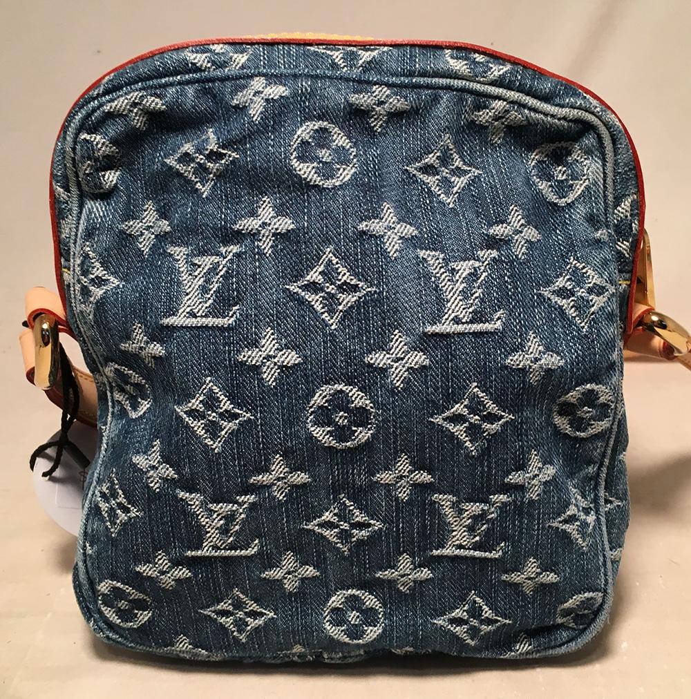 lv denim crossbody