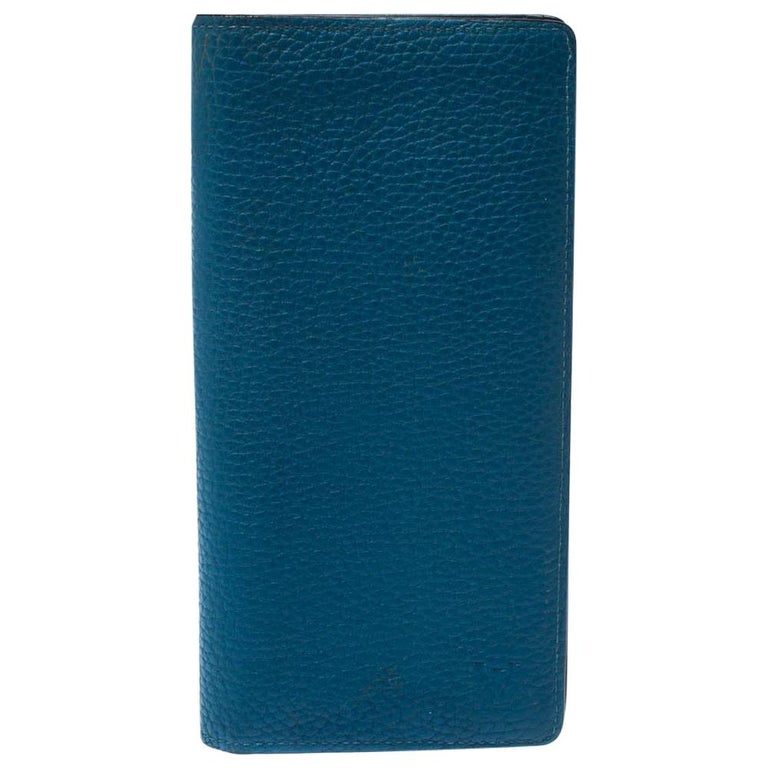 Louis Vuitton Blue Leather Long Wallet at 1stDibs  louis vuitton blue  wallet, lv blue wallet, blue louis vuitton wallet