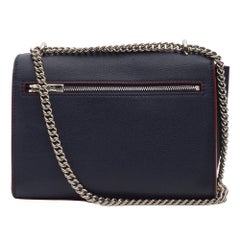 Louis Vuitton Blue Leather My Lock Me Bb Shoulder Bag