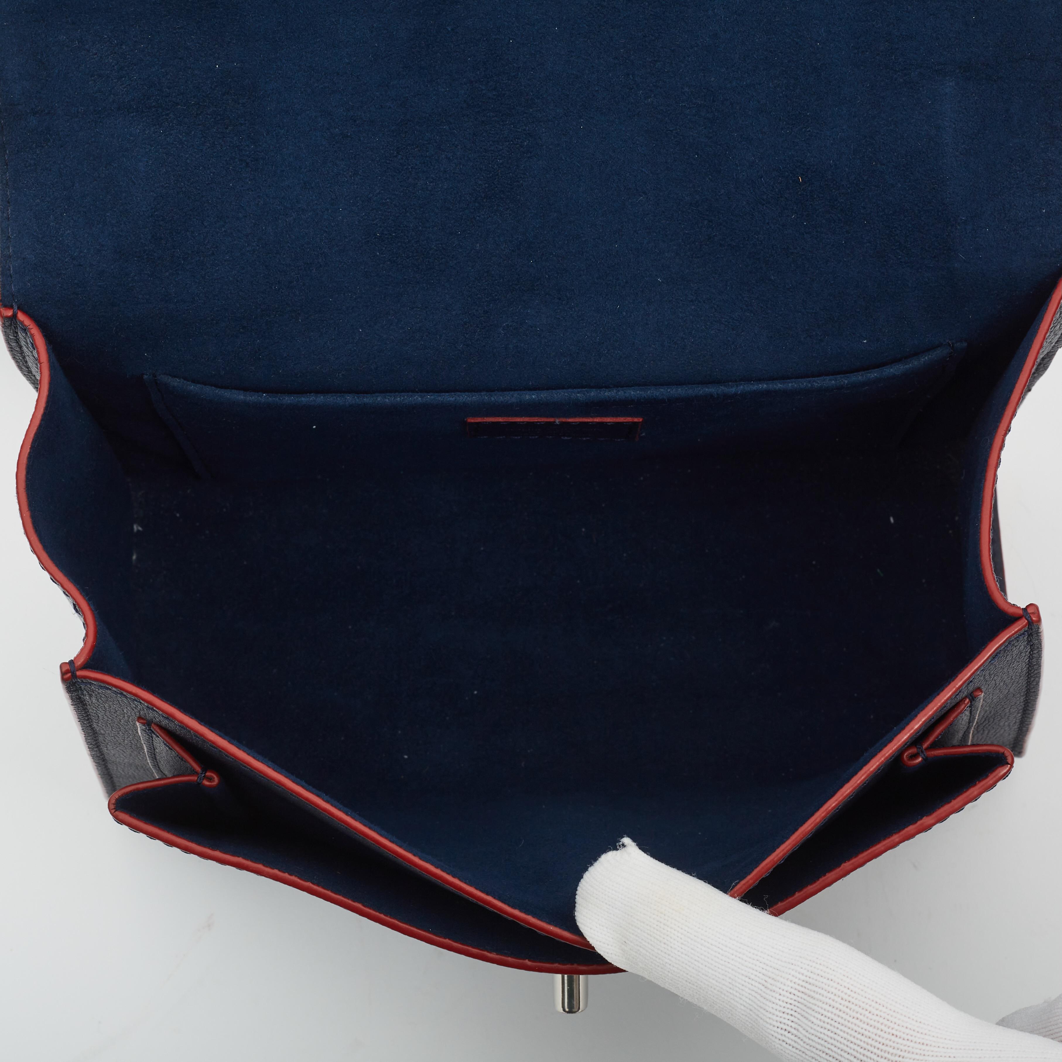 Women's Louis Vuitton Blue Leather My Lock Me Bb Shoulder Bag