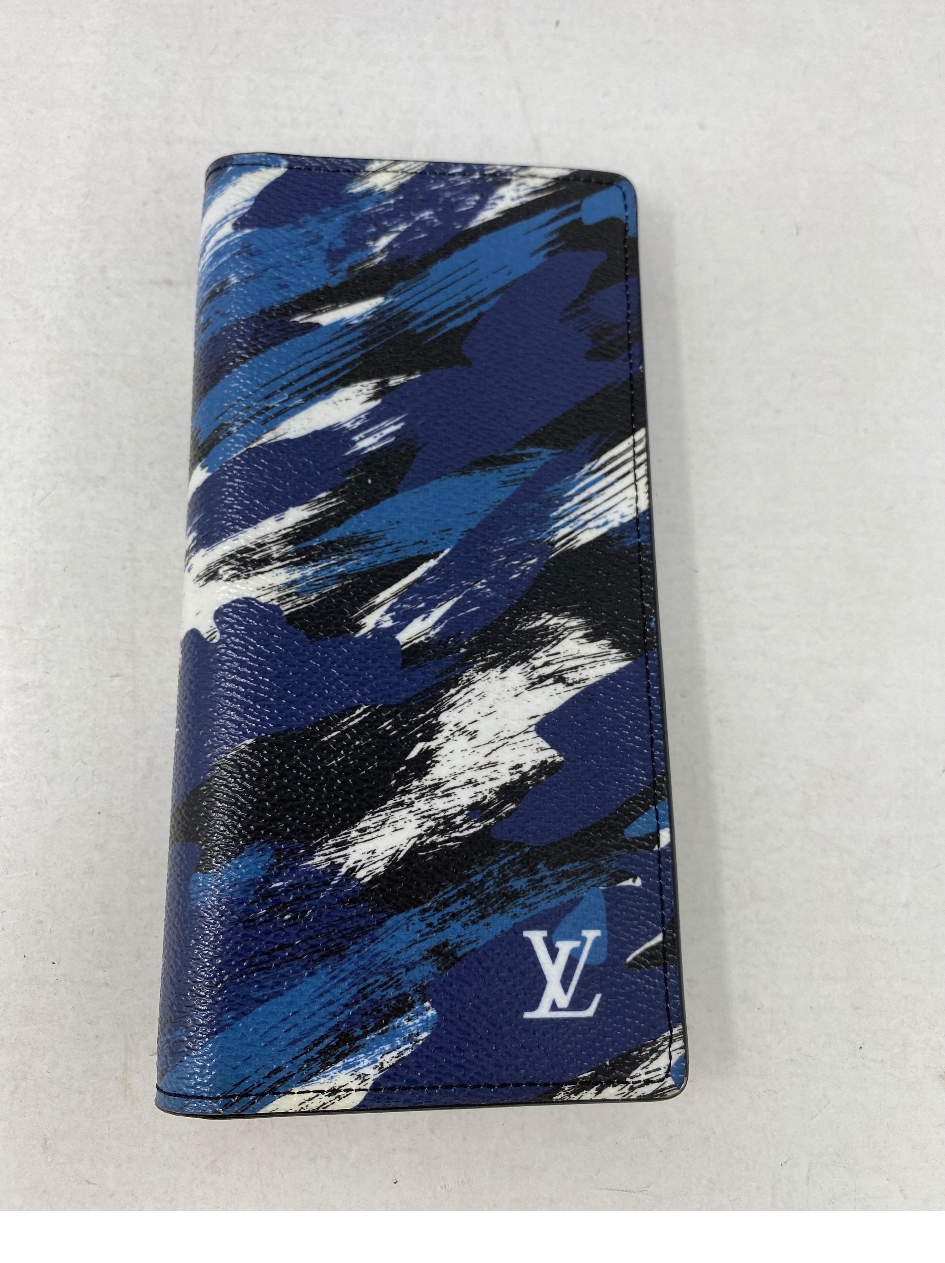Louis Vuitton Blue Limited Wallet  2