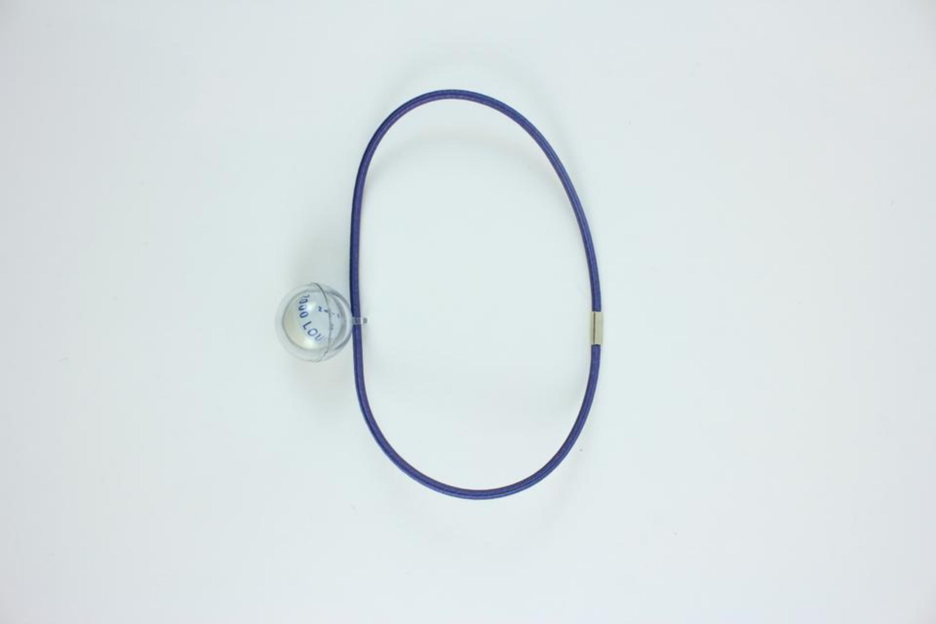 blue lv bracelet