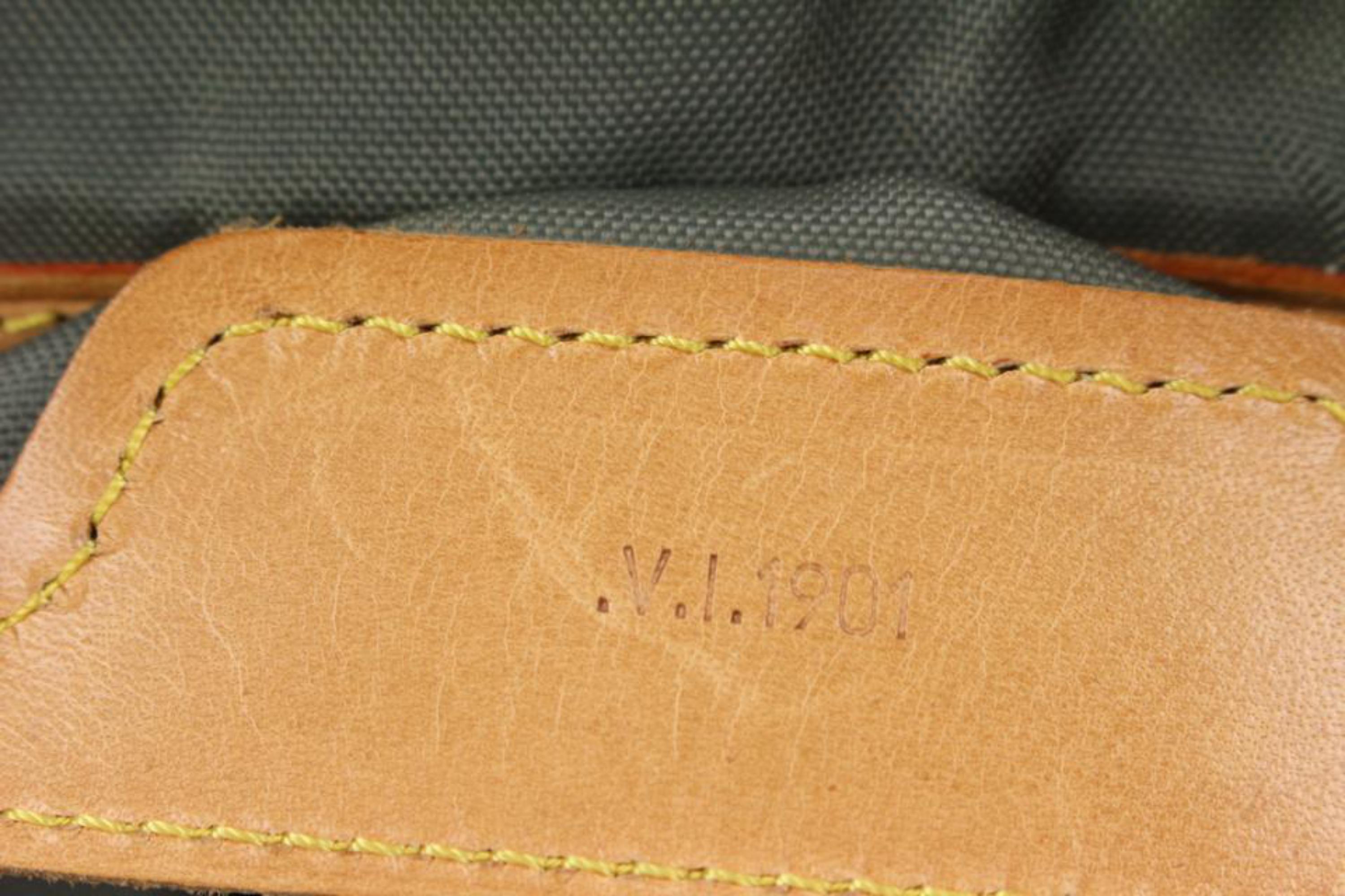 Louis Vuitton Blue LV Cup Sac Plein Air Long Keepall Bag 1015lv43 For Sale 3