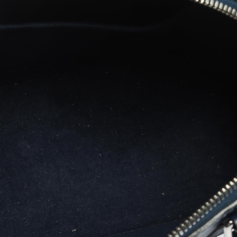 Louis Vuitton Blue Marine Epi Leather Alma BB Bag 1
