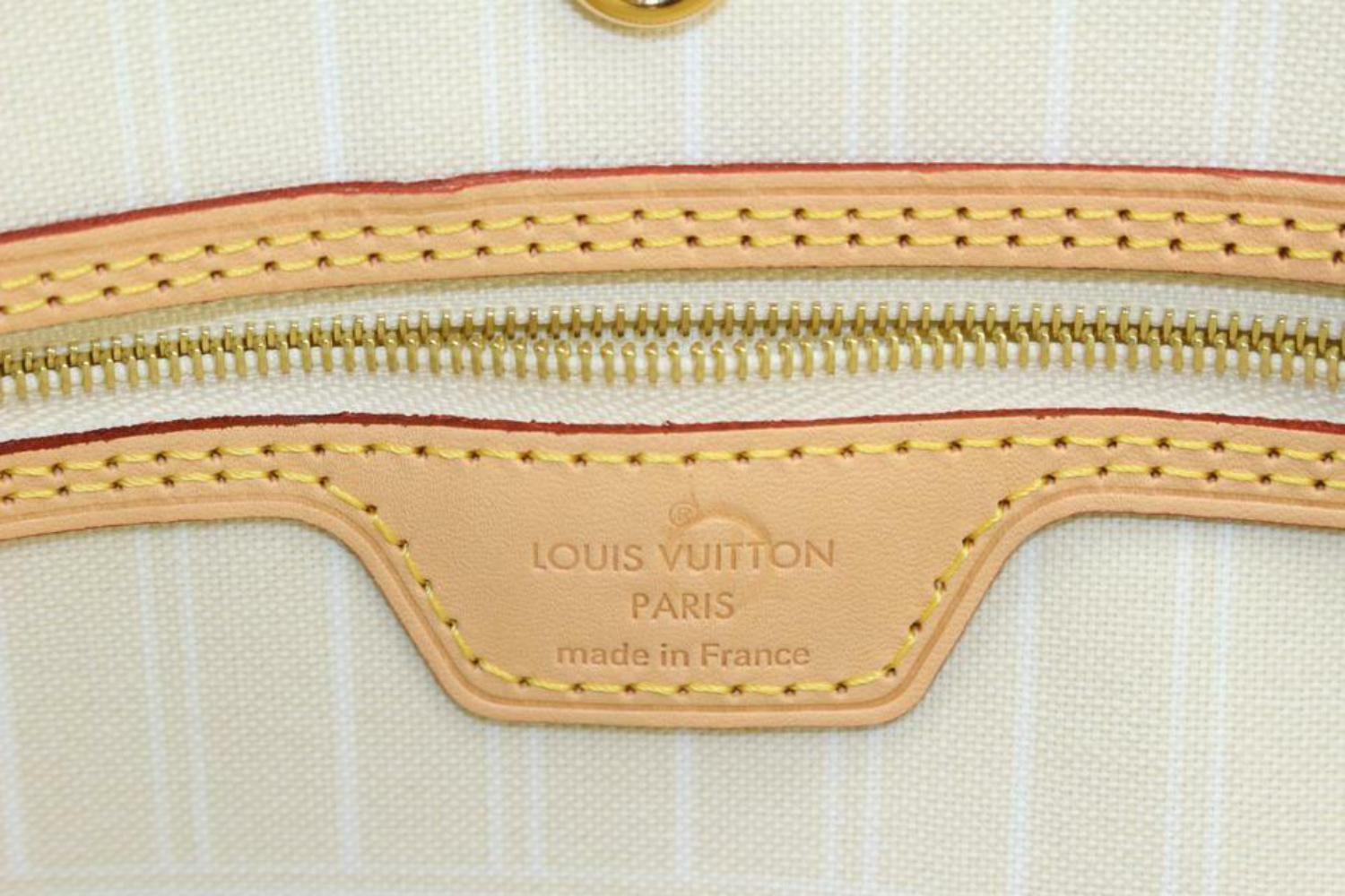 Louis Vuitton Blue Monogram By the Pool Neverfull MM with Charm 23L118a For Sale 5