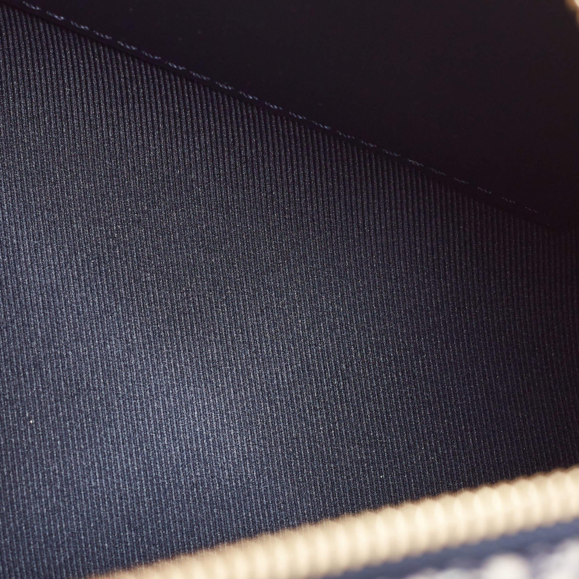 Louis Vuitton Blue Monogram Canvas Speedy Bandouliere 20 Bag 4