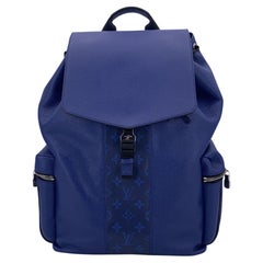 Louis Vuitton Blue Monogram Canvas Taigarama Outdoor Backpack