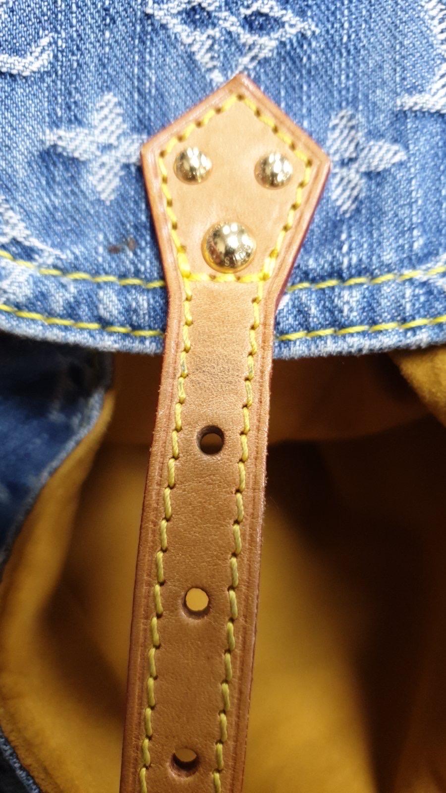 Louis Vuitton Blue Monogram Denim Backpack PM 2