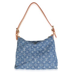 Louis Vuitton Blue Monogram Denim Baggy PM NM