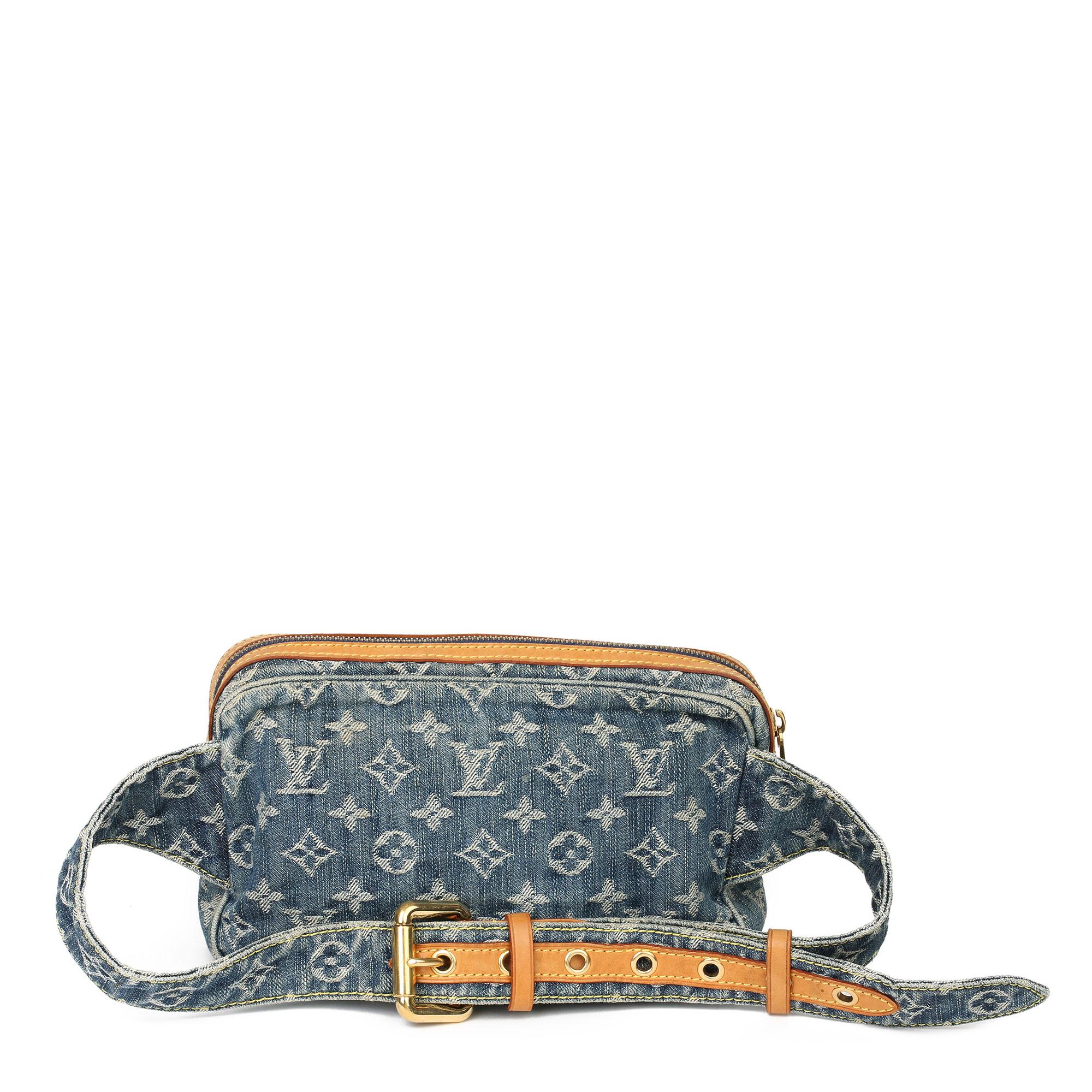 louis vuitton denim belt bag