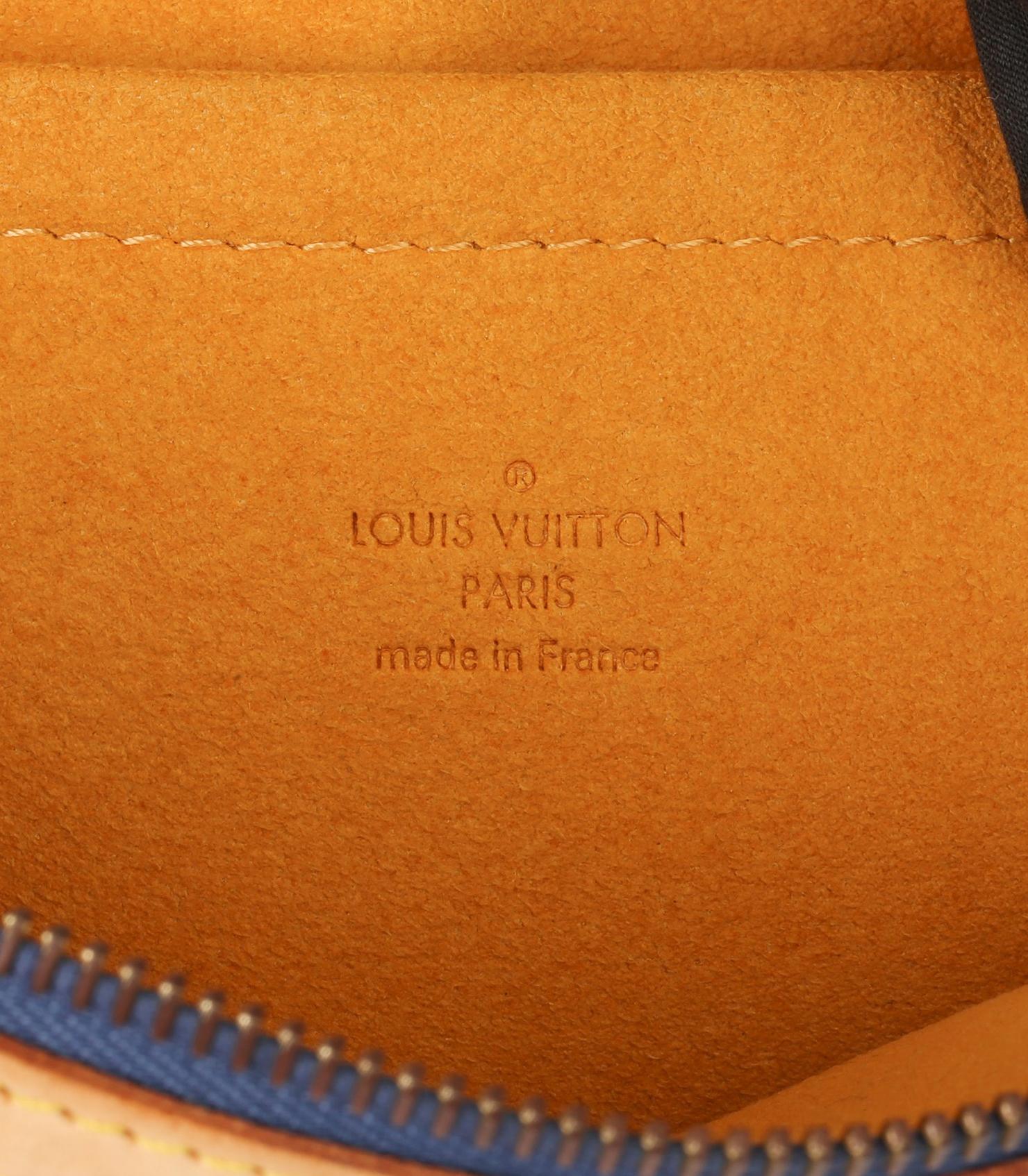 Louis Vuitton Blue Monogram Denim Bum Bag 4