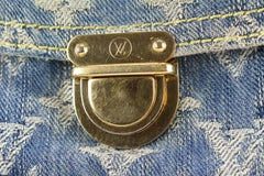 Louis Vuitton Blue Monogram Denim Bumbag 1LVJ1027