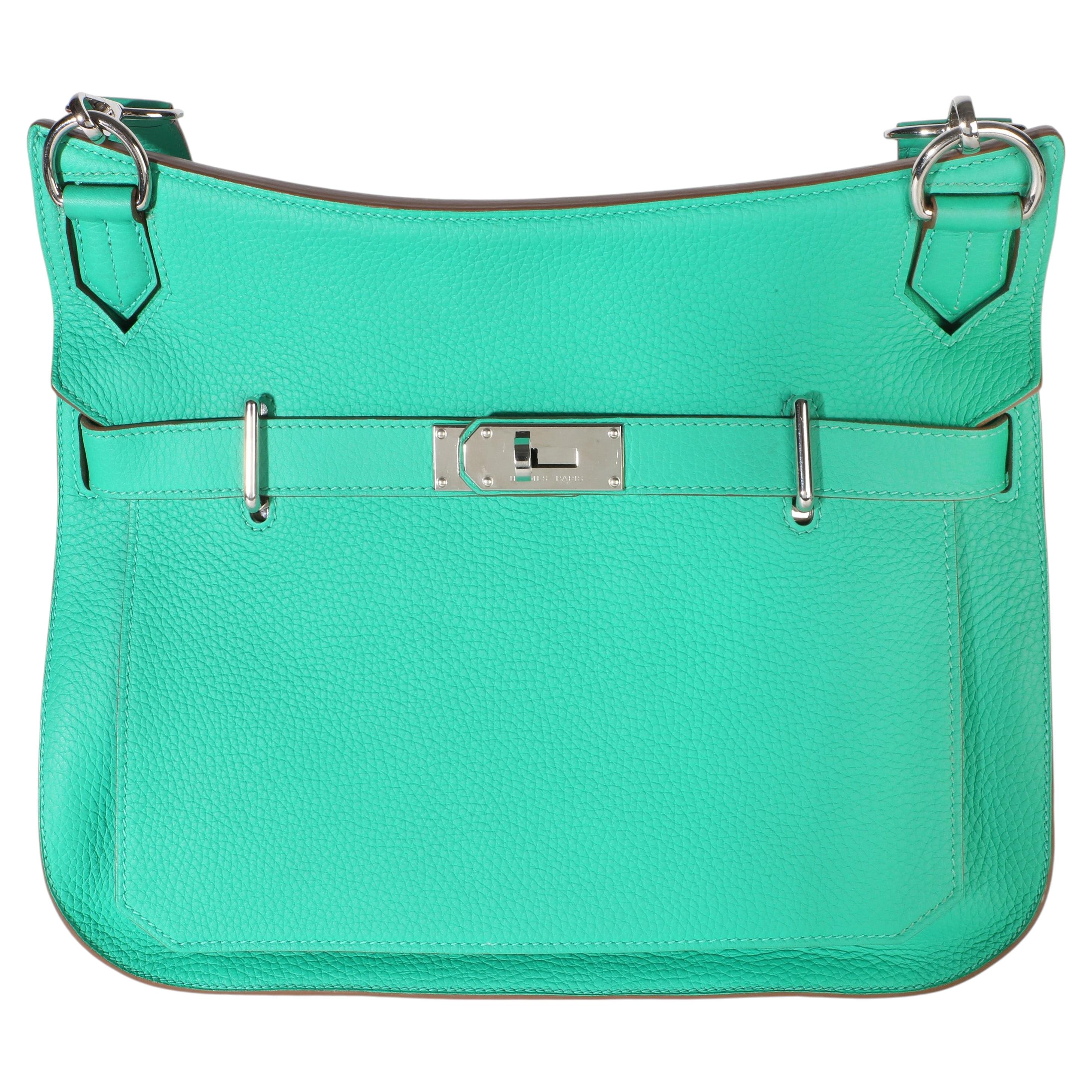 What is Hermès Taurillon Clémence leather?