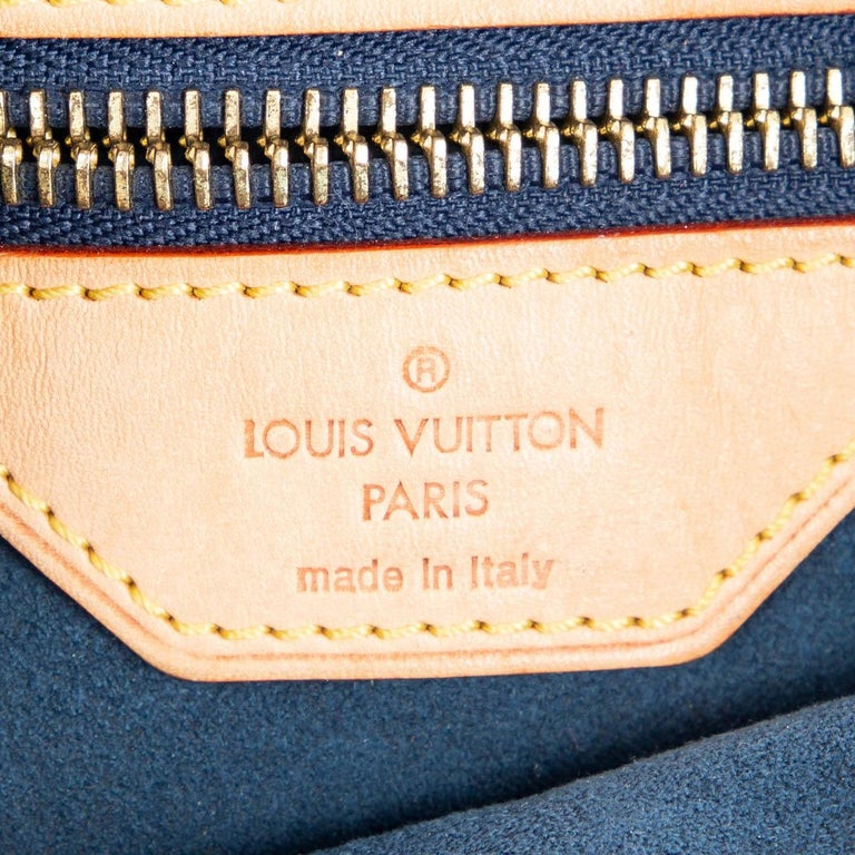 Louis Vuitton Light Blue Monogram Denim Daily GM Hobo Bag 27lk53s –  Bagriculture