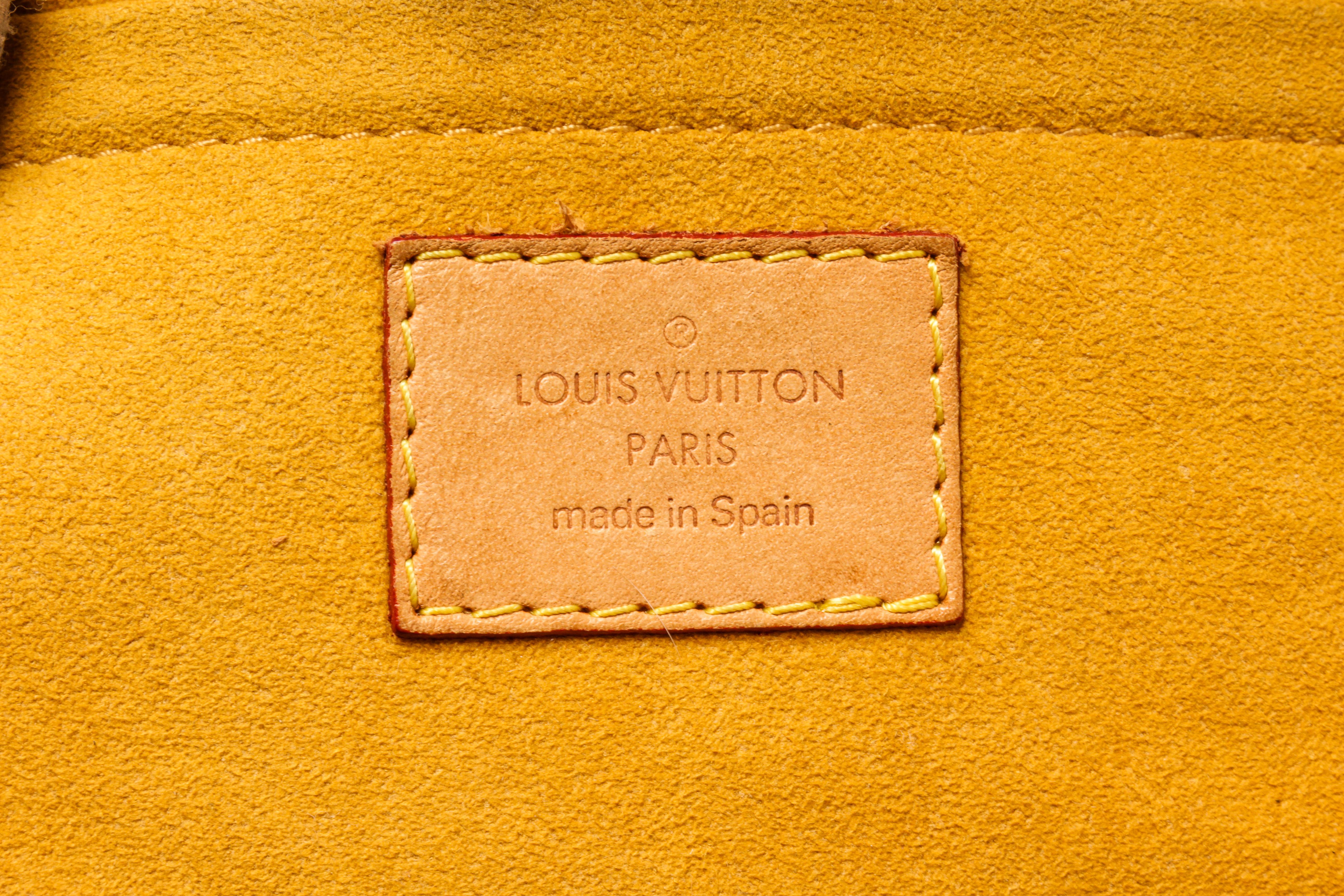 Louis Vuitton Blue Monogram Denim Mini Pleaty Handbag 5