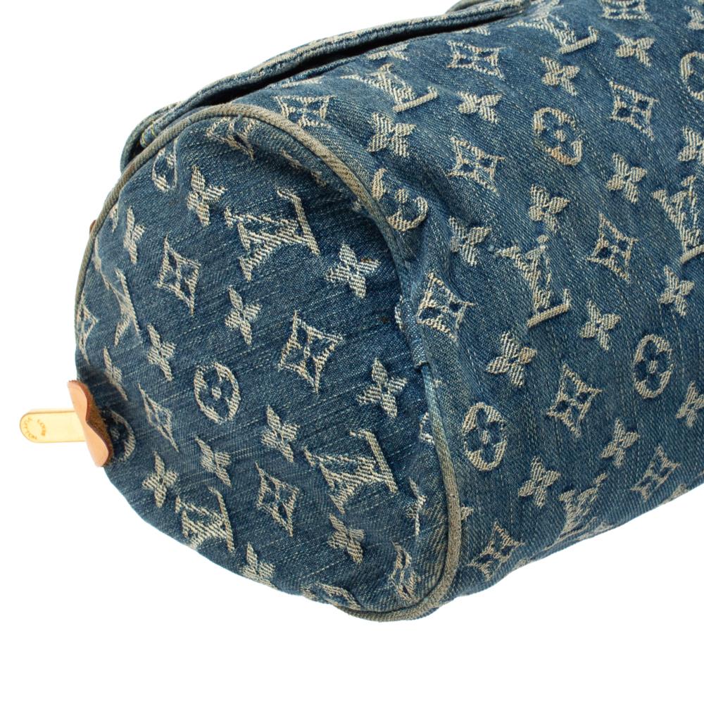 Louis Vuitton Blue Monogram Denim Neo Speedy Bag 5
