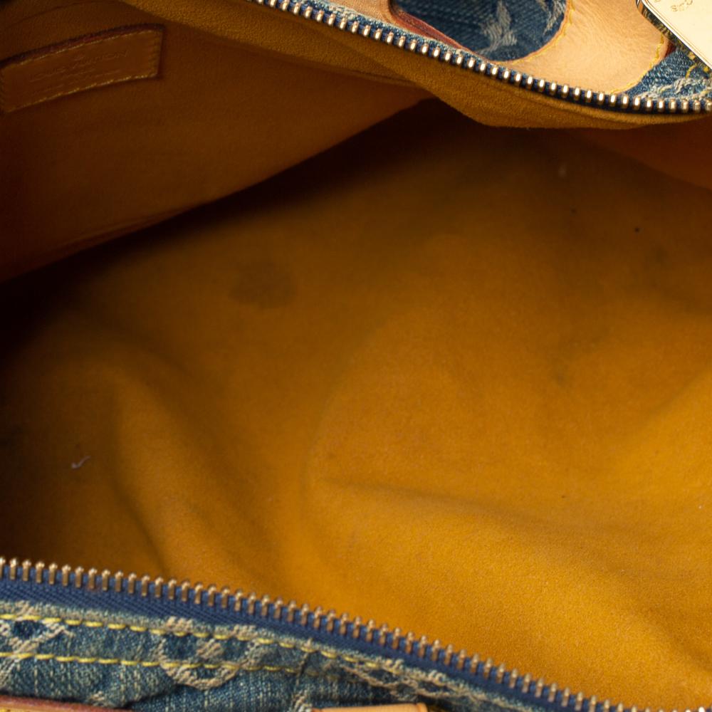 Louis Vuitton Blue Monogram Denim Neo Speedy Bag 6