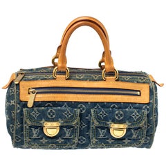 Louis Vuitton Blue Monogram Denim Neo Speedy Bag