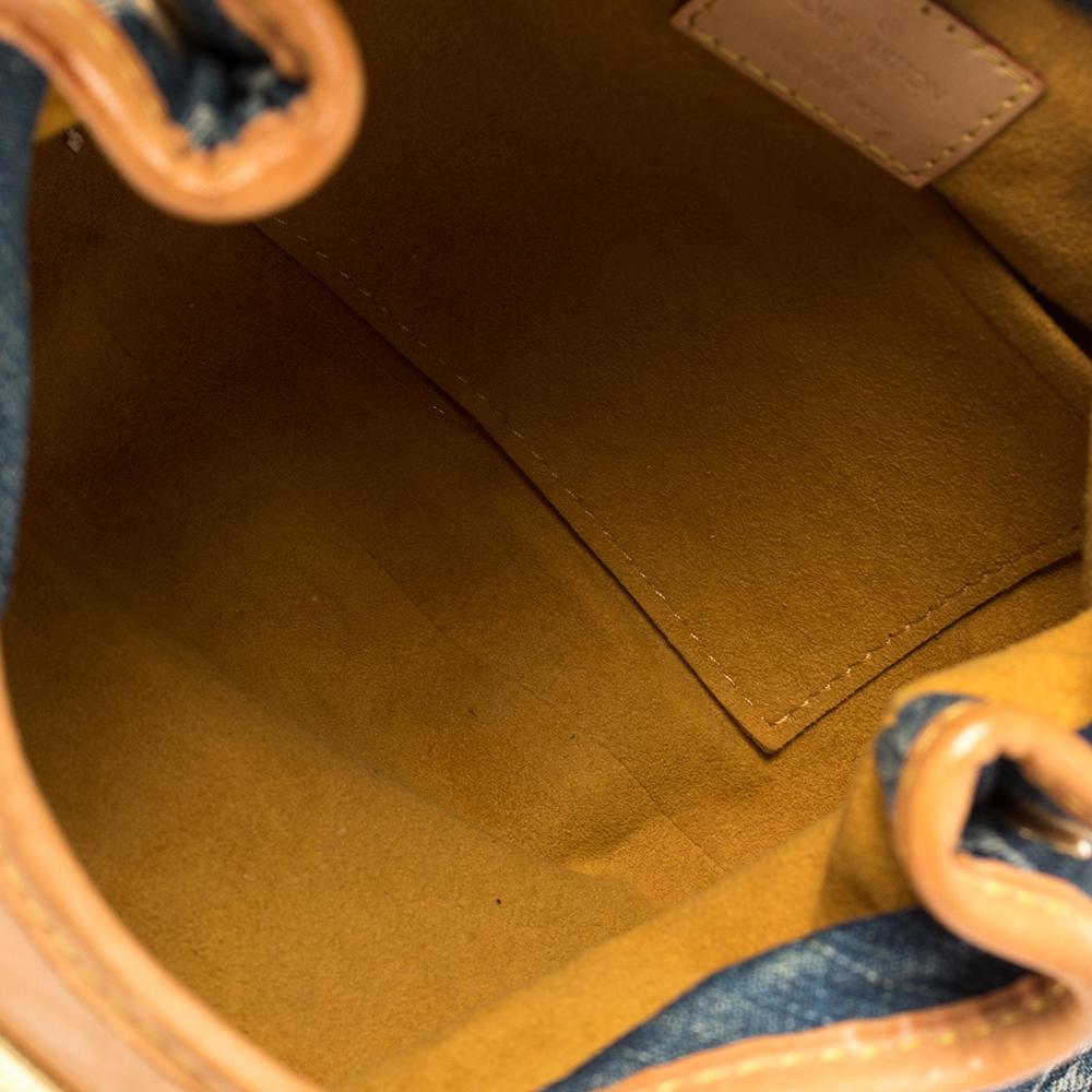 Louis Vuitton Blue Monogram Denim Pleaty Bag 3