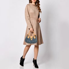 Louis Vuitton Blue Monogram Denim Pleaty Bag