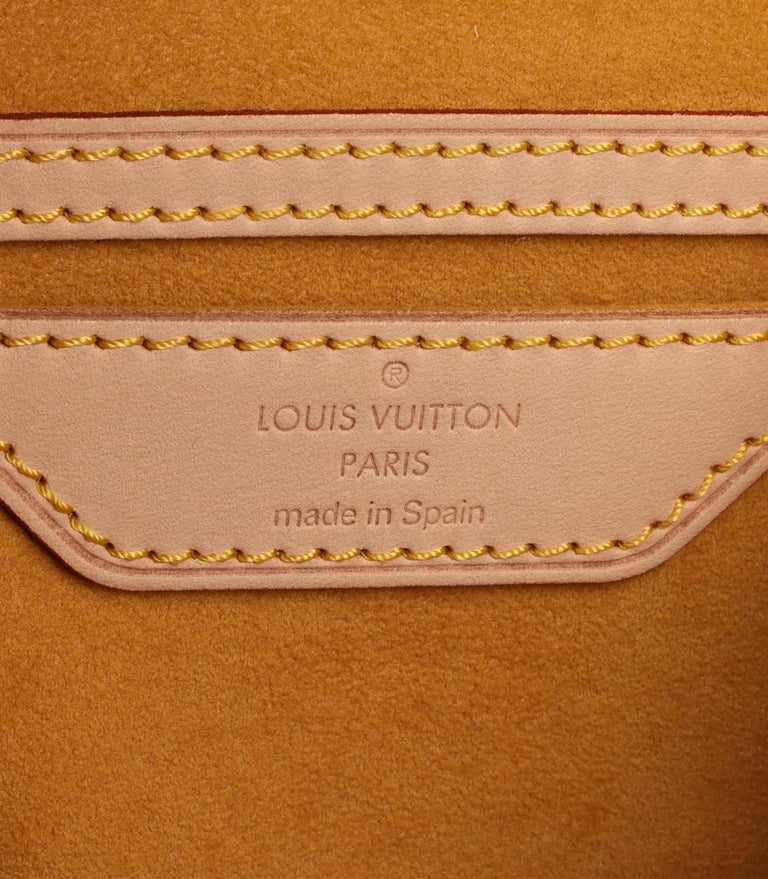 Louis Vuitton Blue Monogram Denim Vintage Sac A Dos GM For Sale at