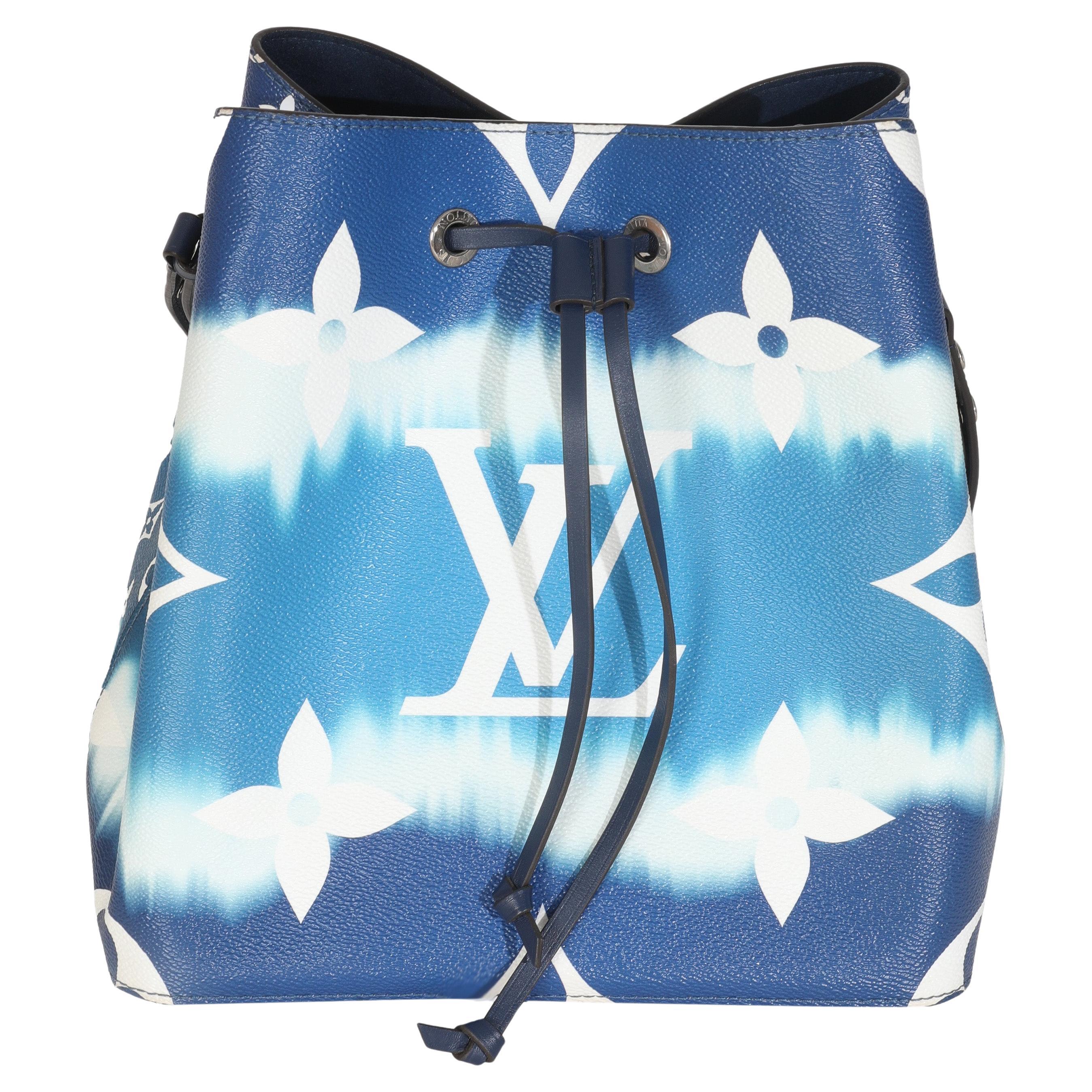 Louis Vuitton Blue Monogram Escale Canvas NeoNoe MM