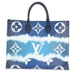 Louis Vuitton Blue Monogram Escale Canvas Onthego GM