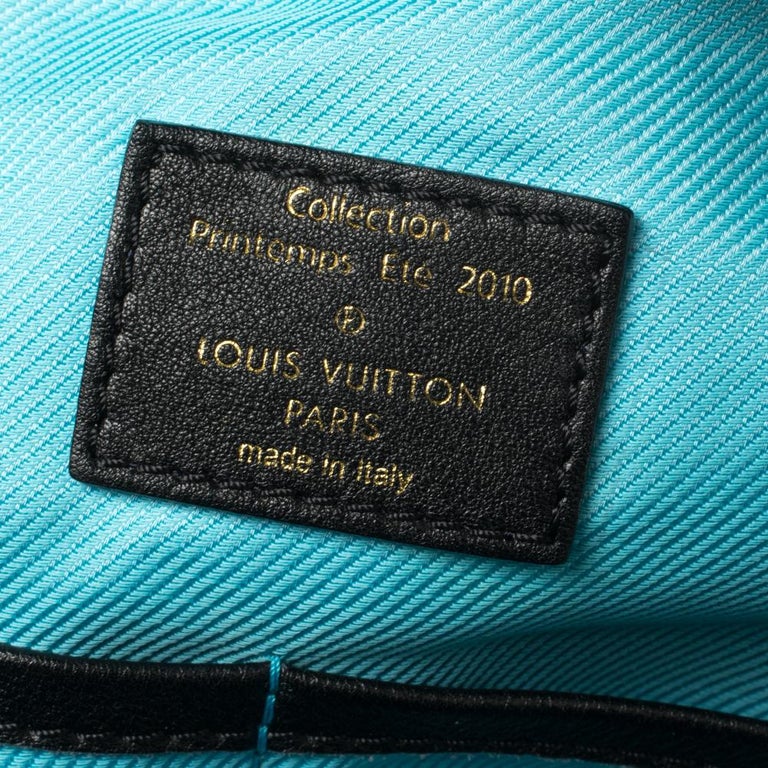 Louis Vuitton Blue Monogram Limited Edition Cheche Tuareg Bag
