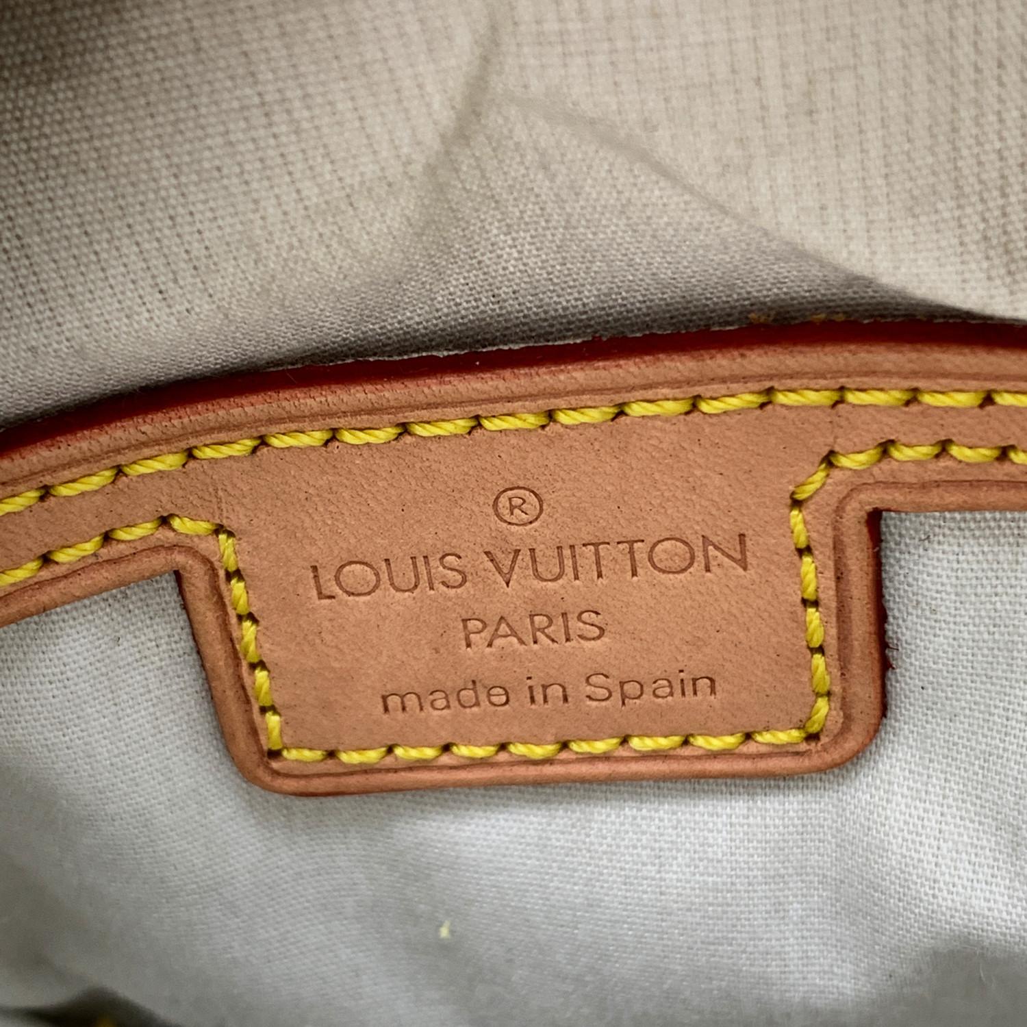 Louis Vuitton Blaue Monogrammierte Mini Lin Canvas Jeanne PM Umhängetasche 2