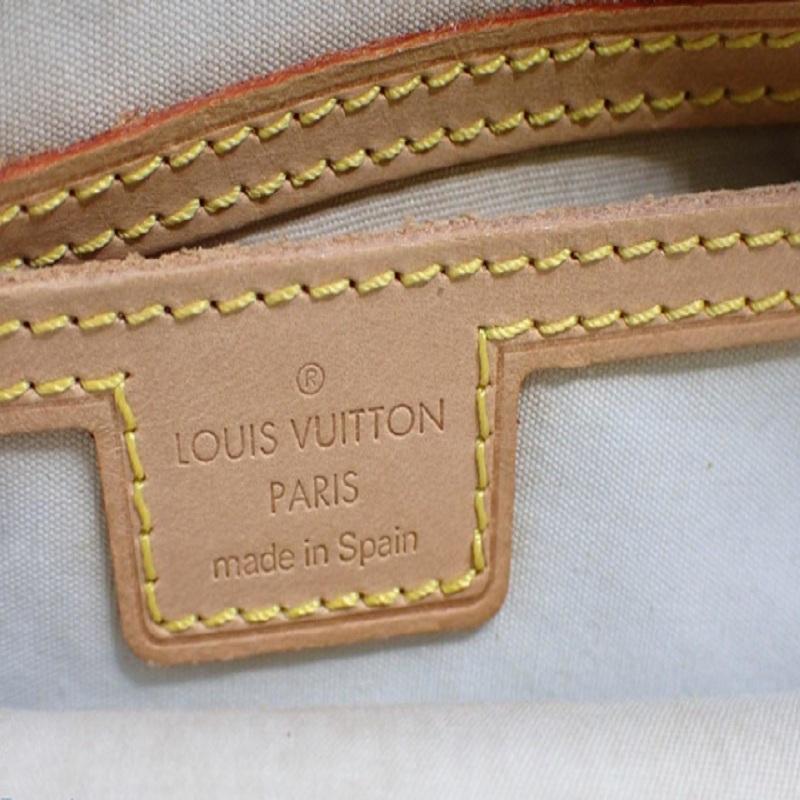 Louis Vuitton Blue Monogram Mini Lin Canvas Leather Jeanne GM Crossbody Bag 1