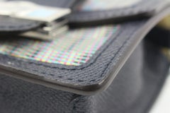 Louis Vuitton Blue Monogram Pop  Dauphine Bumbag BB 2way Chain 67lv225s